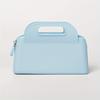 Silicone Cosmetic Bag for Women Portable Storage Bag Zipper Closure Handbag Travel Toiletries Organizer Makeup Bag Hand-held