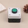 ABS Weatherproof Push Button Switch Station Box One Button Control Copper Contact Points For Gate Opener