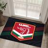 Wales Rugby Design Kristall-Samt-Teppich Gemütlich Nicht?Rutschfester Teppich mit Aufdruck für Schlafzimmer Wohnzimmer Eingang