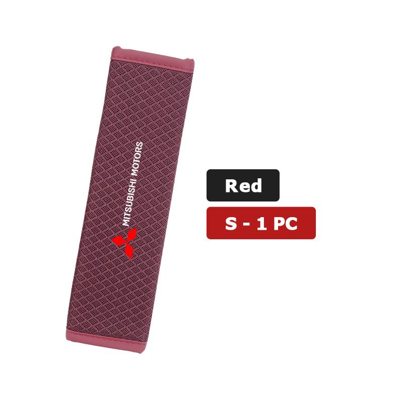 

1/2PCS Car Seat Belt Cover Adjustable Ice Silk Safety Protection Shoulder Pad For Mitsubishi Outlander Pajero Sport Lancer EX