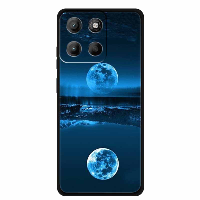 For Motorola Moto G15 4G Case G15Power 2025 New Fashion Black TPU Shockproof Phone Cases For Moto G15 Power Etui Fundas MotoG15