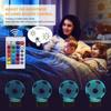 Luminous LED Night Light Soccer Ball Table Lamp Gifts 3D Football Lamp  Sport Fan