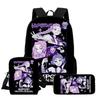 Kpop Witch Hunter Group Schoolbag High Definition Printing Casual Cross Border Light Backpack One Piece Hair