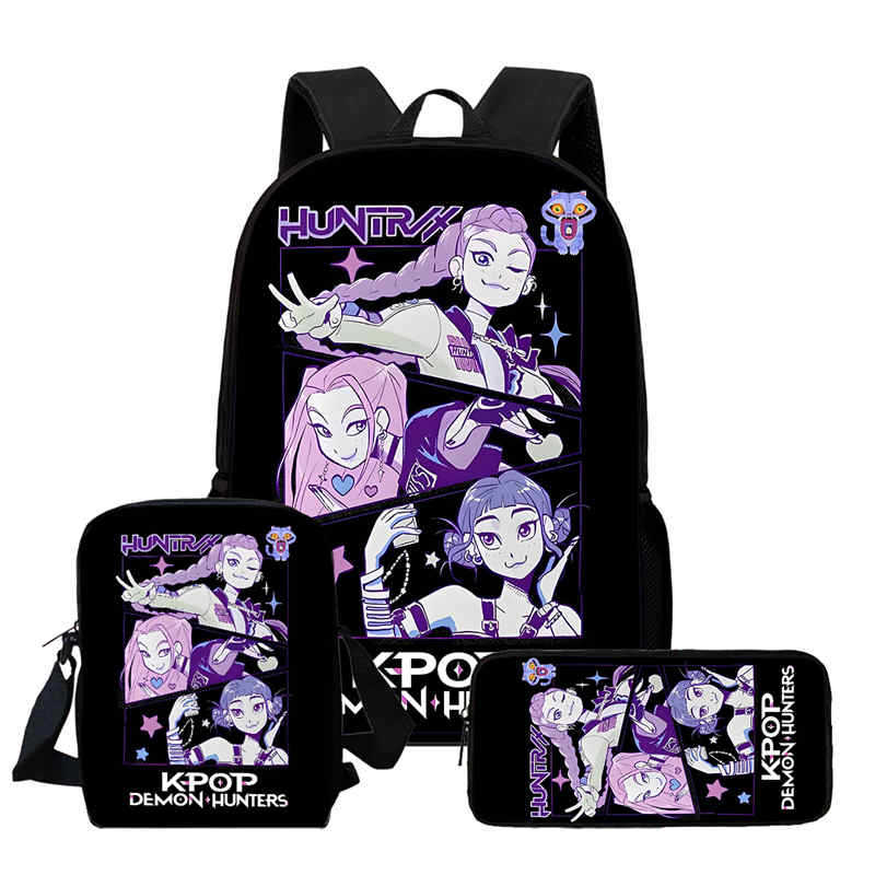 Kpop Witch Hunter Group Schoolbag High Definition Printing Casual Cross Border Light Backpack One Piece Hair