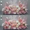 Artificial Wedding Aisle Flower Row: Table & Stage Decoration Simulation Flowers