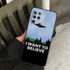The X Files I want to Believe Case For Oppo A78 A98 A80 A40 A60 A18 A38 A58 A15 A17 A77 A74 A94 A54 A57S A16 A76 A96 Cover