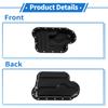 X Autohaux 1 Pc No.215102C000 Engine Oil Pan for Hyundai for Genesis Coupe Iron Black