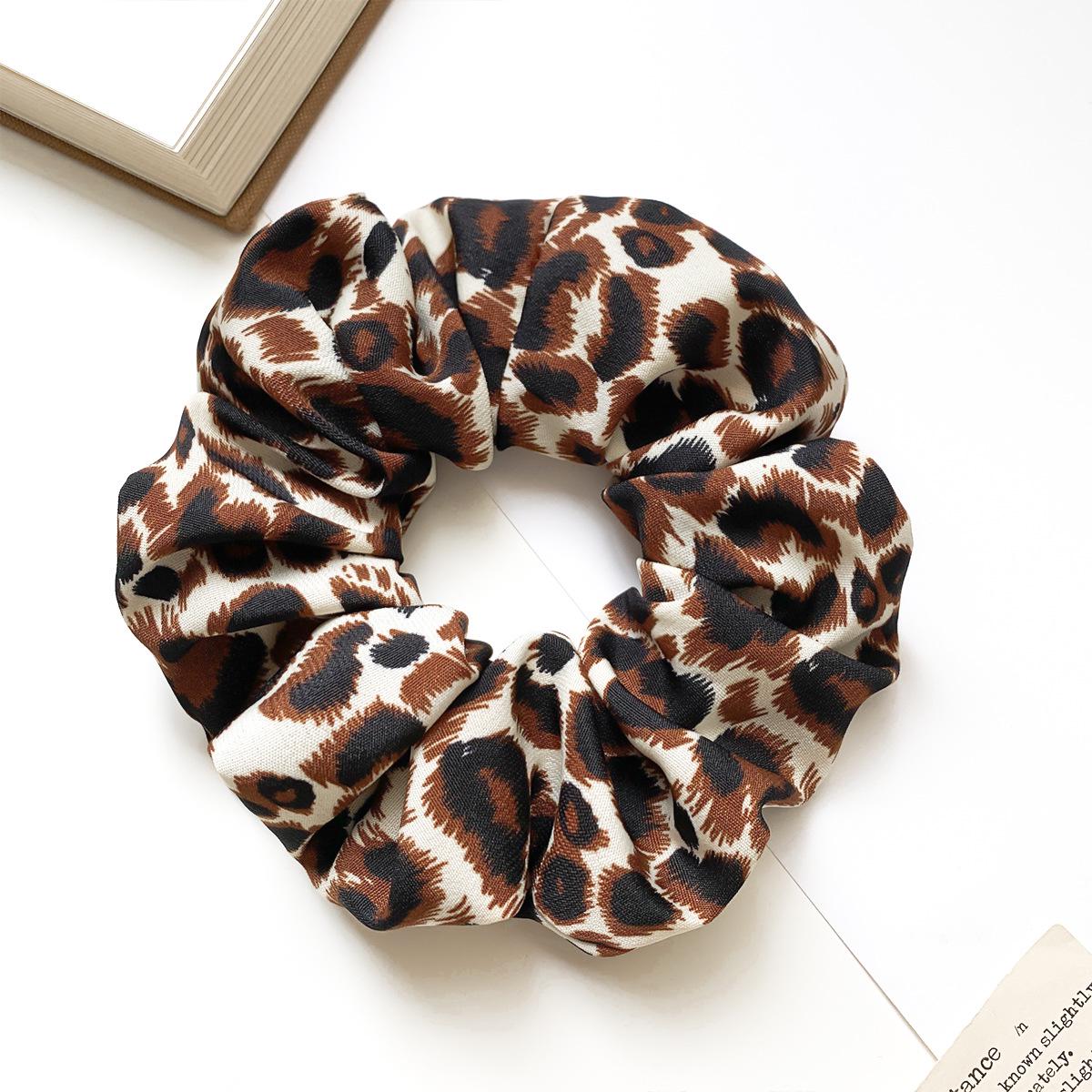 

RUDAN корейский леопардовый принт большой бант для волос для женщин