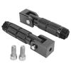 Peg Premium Rear Foot Pedals Folding Aluminum Footrests Footpegs Universal For Motorbike For ATV UTV Go Kart