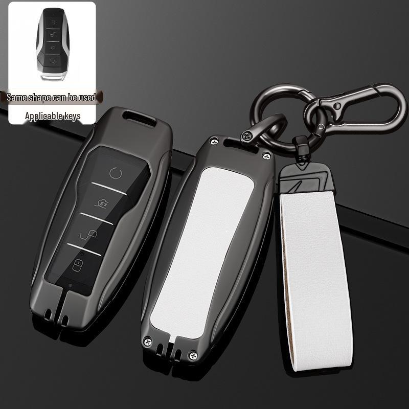 BYD Key Case: Compatible with Song QinPLUS/dmi, Dolphin E2, Tang Han EV, E3, Destroyer 05 - Full Coverage Shell
