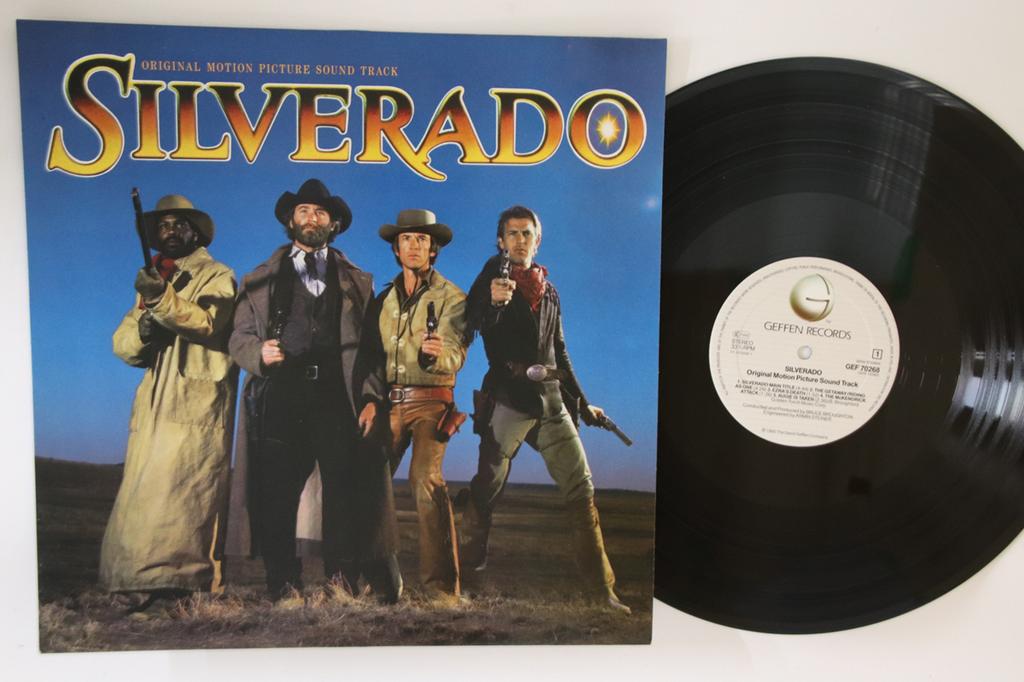 LP Record OST, BRUCE BROUGHTON - Silverado GEF70268 GEFFEN 1985 Netherland Soundtracks & Musicals Used