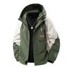 Men's Sport Coat Hiking Jacket Sports Outdoor Casual Windbreaker Zipper Pocket Fall Color Block Casual