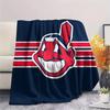 Cleveland Indians Flannel Blanket, High quality Comfortable for All Seasons, Home Decor, Warmth and Comfort