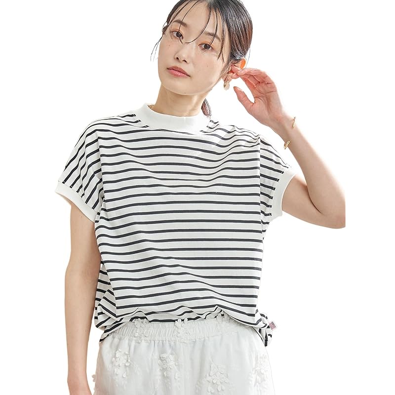 

[Cohen] USA cotton French sleeve repeat T-shirt (WEB limited color) 76256030524 9170 Others 1(91) L