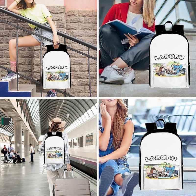 Backpack, with Multiple Organizational Compartments, Fits 15.6 Inch Notebook, for Travel, Teen, Business Work K765