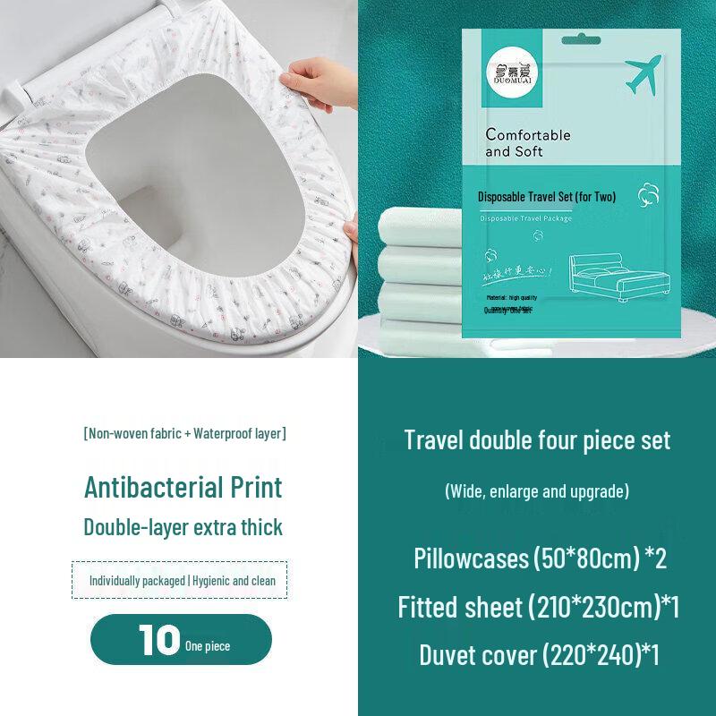 LIEI Disposable Waterproof Paper Toilet Seat Cover