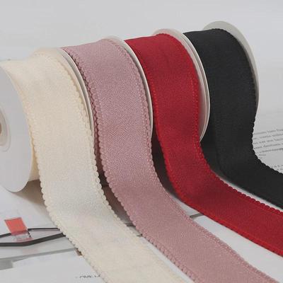 4cm Bubble Pearl Cotton Lace Ribbon for DIY Gift Packaging and Handmade Bows
