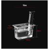 Sous Vide Cooker Container 6L 11L Two Sizes Food Grade PC Material For Immersion Circulators Durable Kitchen Tool