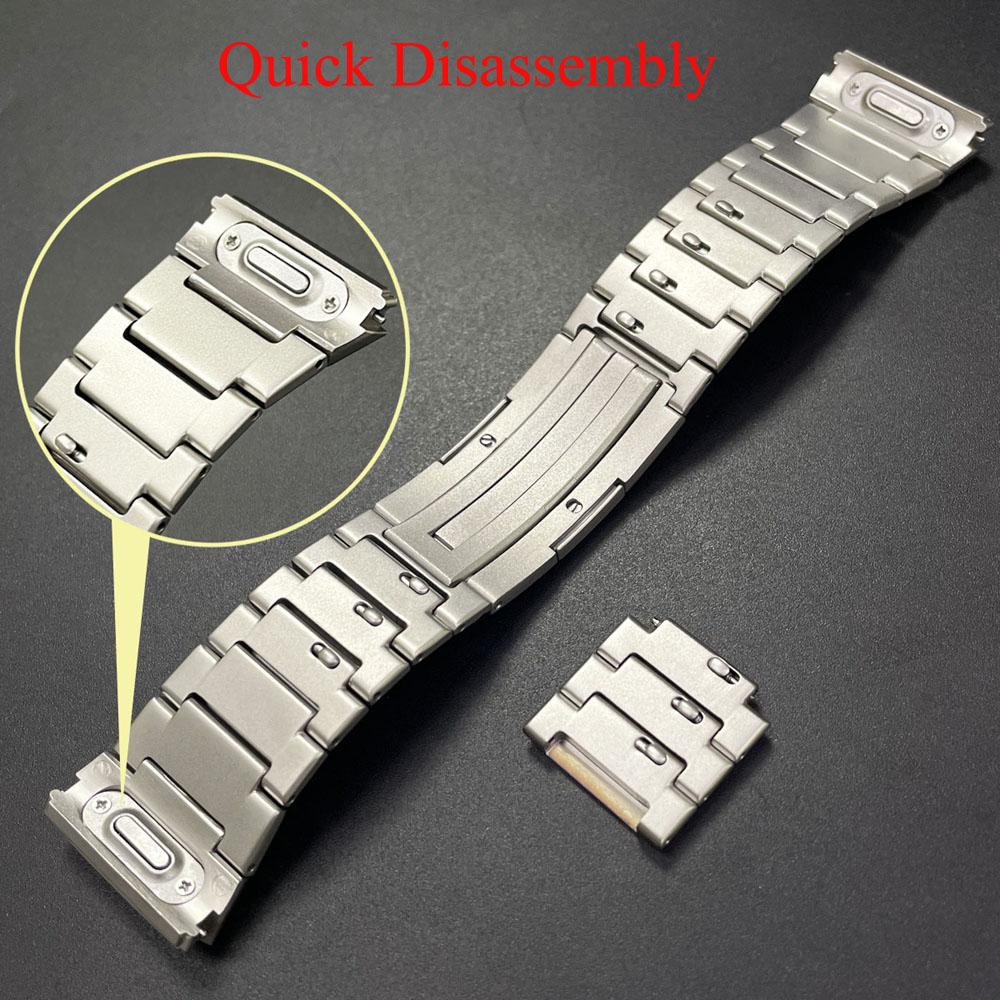 Titanium Alloy Strap for Watch GT6 GT5 Pro 46MM Metal Quick Release Bracelet Watchband