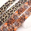 Leopard Print Flat Shoelaces For Casual Shoes Sports Sneakers Boots Soft Polyester Shoe Strings Footwear Accessories