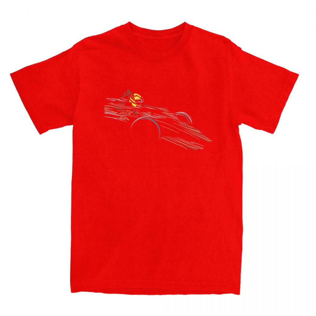 Vintage Ayrton Senna T-Shirt for Men Round Collar 100% Cotton T Shirts Car Racing Short Sleeve Tee Shirt 6XL Clothes