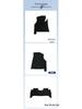 Eco-Friendly, Odorless Car Floor and Trunk Mats for Spirior 2014-2018