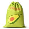 Insulated Drawstring Storage Bag for Fresh Produce and Miscellaneous Items