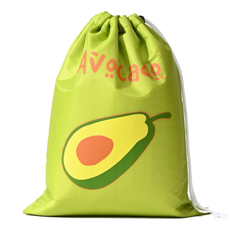 Insulated Drawstring Storage Bag for Fresh Produce and Miscellaneous Items