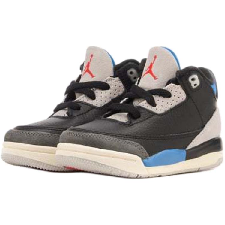 Air Jordan 3 Retro OG TD Rare Air Black Grey Blue IB8966-004