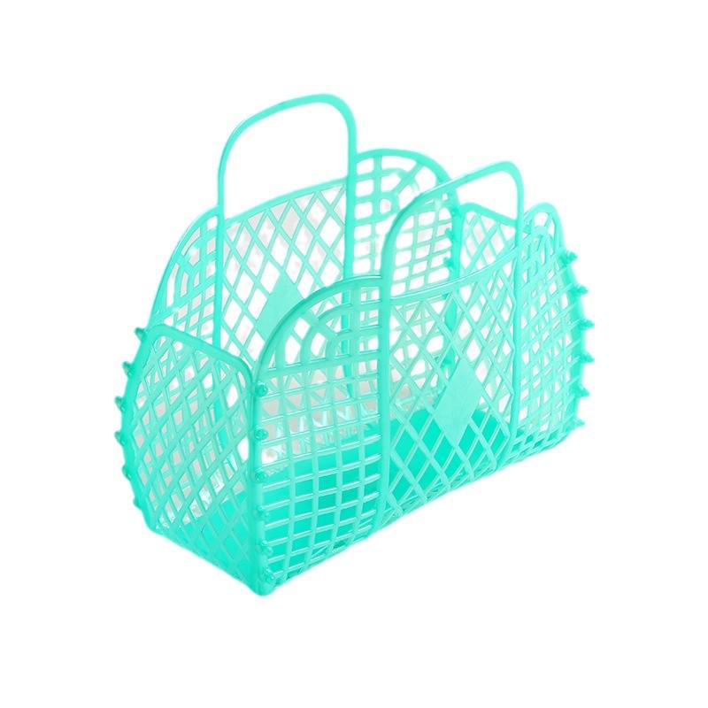 Plastic Handheld Bathroom Storage Basket Caddy