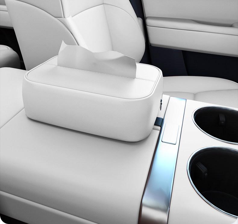 Tesla Model Y/3/S/X Car Seat Hanging Tissue Dispenser