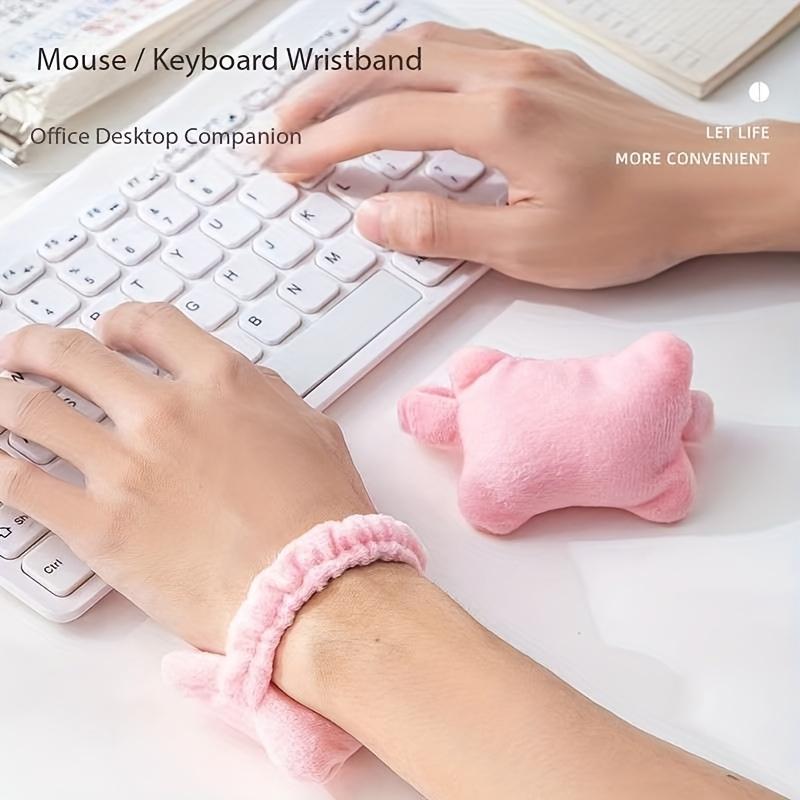 1PC Wrist Guard Mouse Pad Small Pillow Office Worker Keyboard Typing Anti-wear Hand Pad Hand Support Office Wrist Guard Artifact Wrist Support