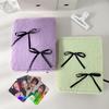 Ballet-Style Photocard Holder Plush Photo Card Binder 10 Pages Picture Storage Collect Book