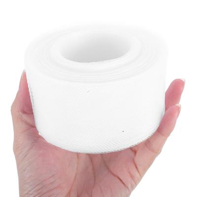 Polyester Elastisches Netzgeflecht 5 cm Breit Rosshaar-Stil Besatz zum Nähen Korsettstäbchen Schneidern Hochzeits-Tanzkleid Korsett Formgebung