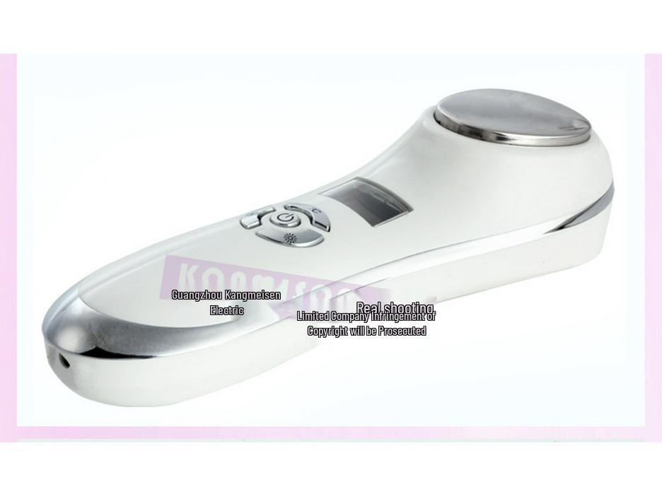 Dual-Use Hot & Cold Ultrasound Beauty Device for Skin Rejuvenation and Facial Treatment