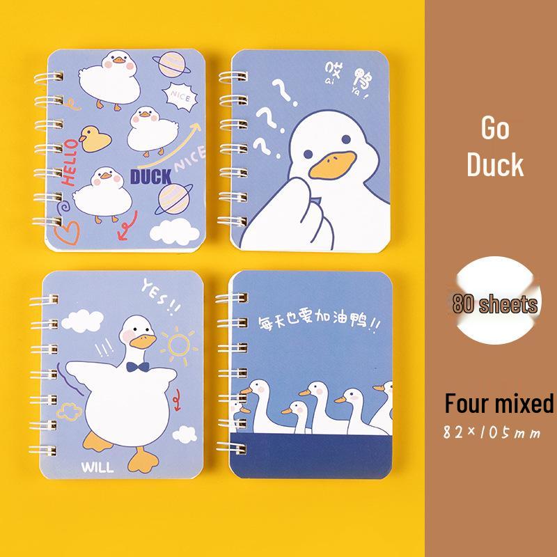Mini Cute Cartoon Pocket Notebook - Perfect Gift for Elementary Students