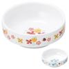 Maruku Page Years Old Side Dish Snack Plate Deep Plate Tableware Dishwasher Microwave Nursery School Lunch Ceramic Reinforced Porcelain Floral Pattern