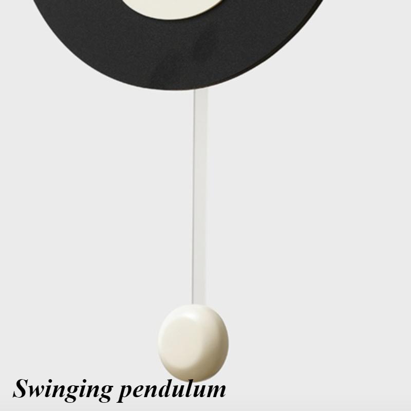 Swing Wall Clock Living Room Simple Clock Modern Restaurant Creative Wall Watch Nordic Entrance Hall Decoration Accessories
