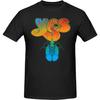 JOISOMI Men's T-Shirt YES Rock Band Crew Neck T-Shirt Cotton Casual Athletic Men's Running Shirts(1)