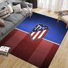 Club Atletico De Madrid2 Flannel Pattern Square Carpet,Area Rug,Carpet Rug for Living Room Bedroom Sofa Playroom Decor,Non-slip Floor Mat