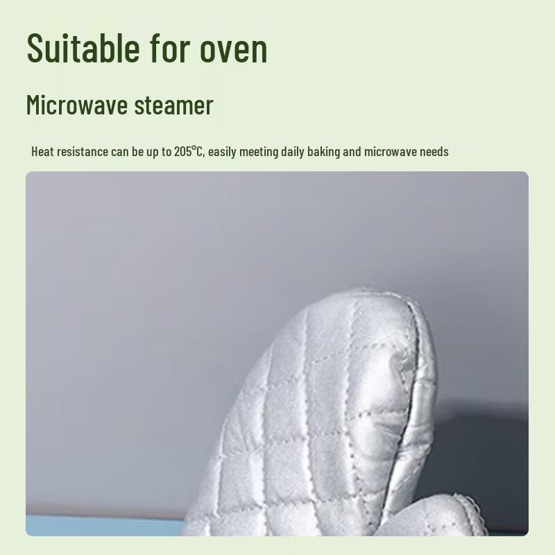 Zhi Ma Li Baking Heat-Insulating Oven Mitts