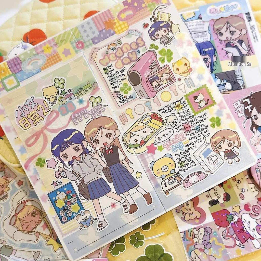 Adorable Shibuya Diary Stickers: Japanese-Inspired DIY Creative Korean Guka Planner