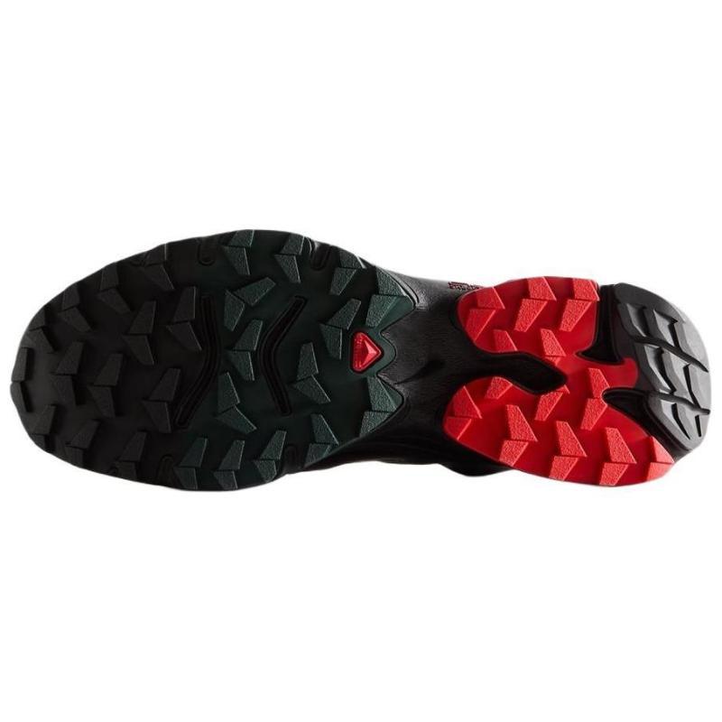 KITH x SALOMON XT Voyager Low Top Casual City Commute Running Shoes Unisex Black Green Sneakers 477723