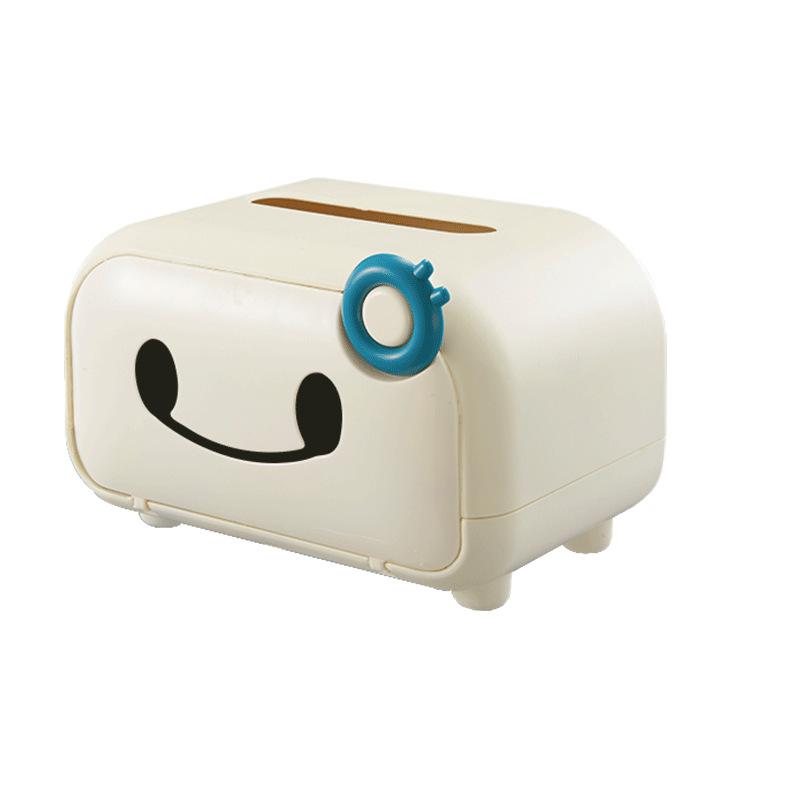 Tissue Box Storage Living Room High-end Paper Box Cream Wind Cute Paper Box Household Plastic Car Napkin Paper Box