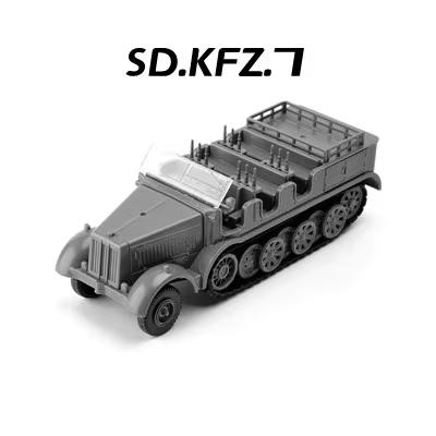 4D 1/72 Military Vehicles Assembly Puzzle Model Truck Hummer Sand Table War Game Fighting Chariot Armored Car Plastic Toy