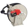 Kraftstoffschlauchaufroller, 19,05 x 15000 mm Einziehbar, Federbetrieben Automatischer Schwenk-Aufroller, 300 PSI, Robuste Kohlenstoffstahlkonstruktion mit Industriequalität