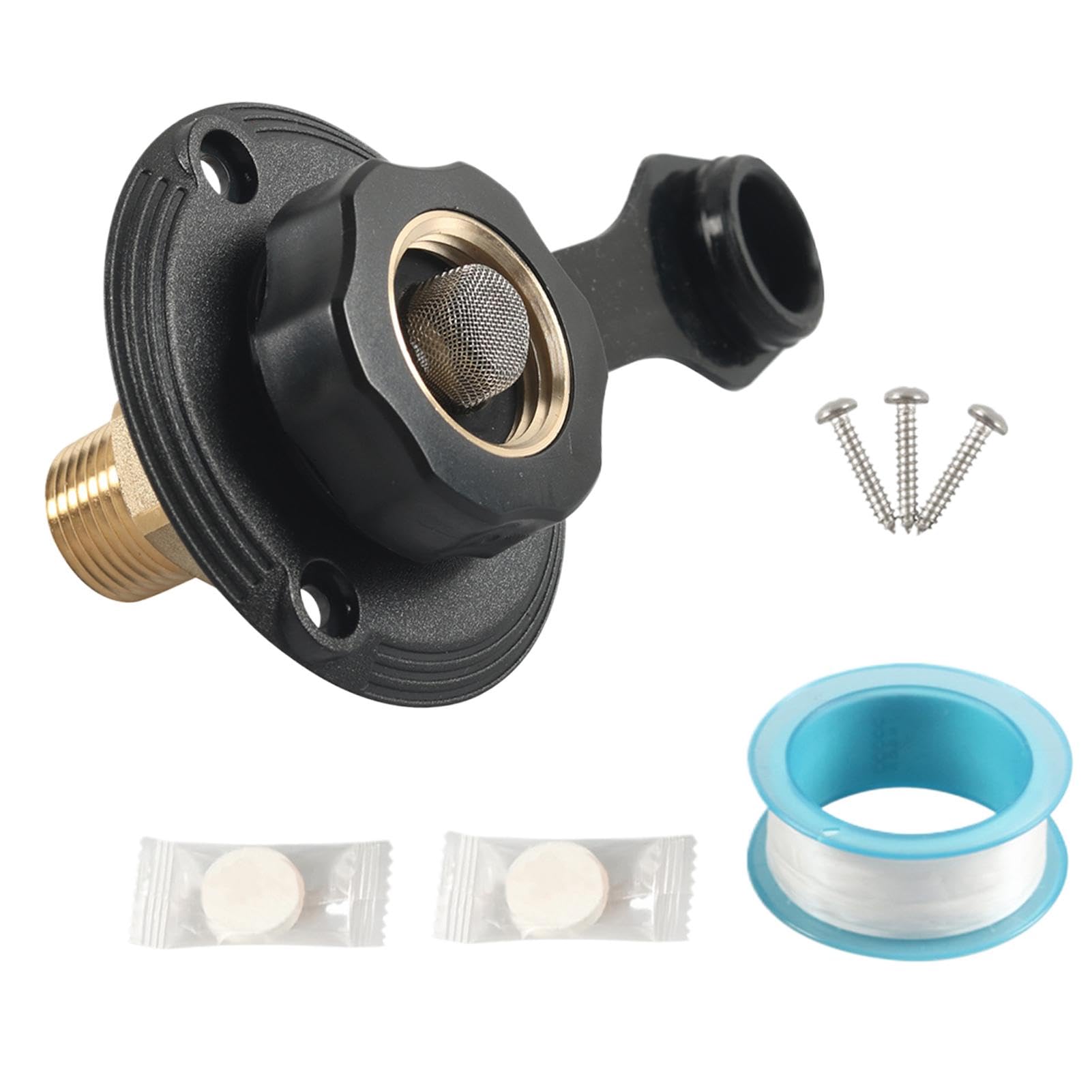 

Camper Supply - Supply Port, RV Supply Port Cap | See description чорний