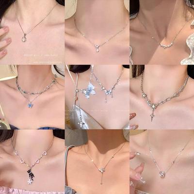 2025 Trendy Stacked Pearl Necklace for Women - Elegant, Light Luxury Clavicle Chain, Perfect Summer Accessory
