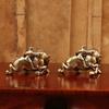 1 Stück Kind Reiten Home Office Schreibtischdekoration 2026 Jahr des Pferdes Messing Feng Shui Pferdefiguren Miniaturgeschenk