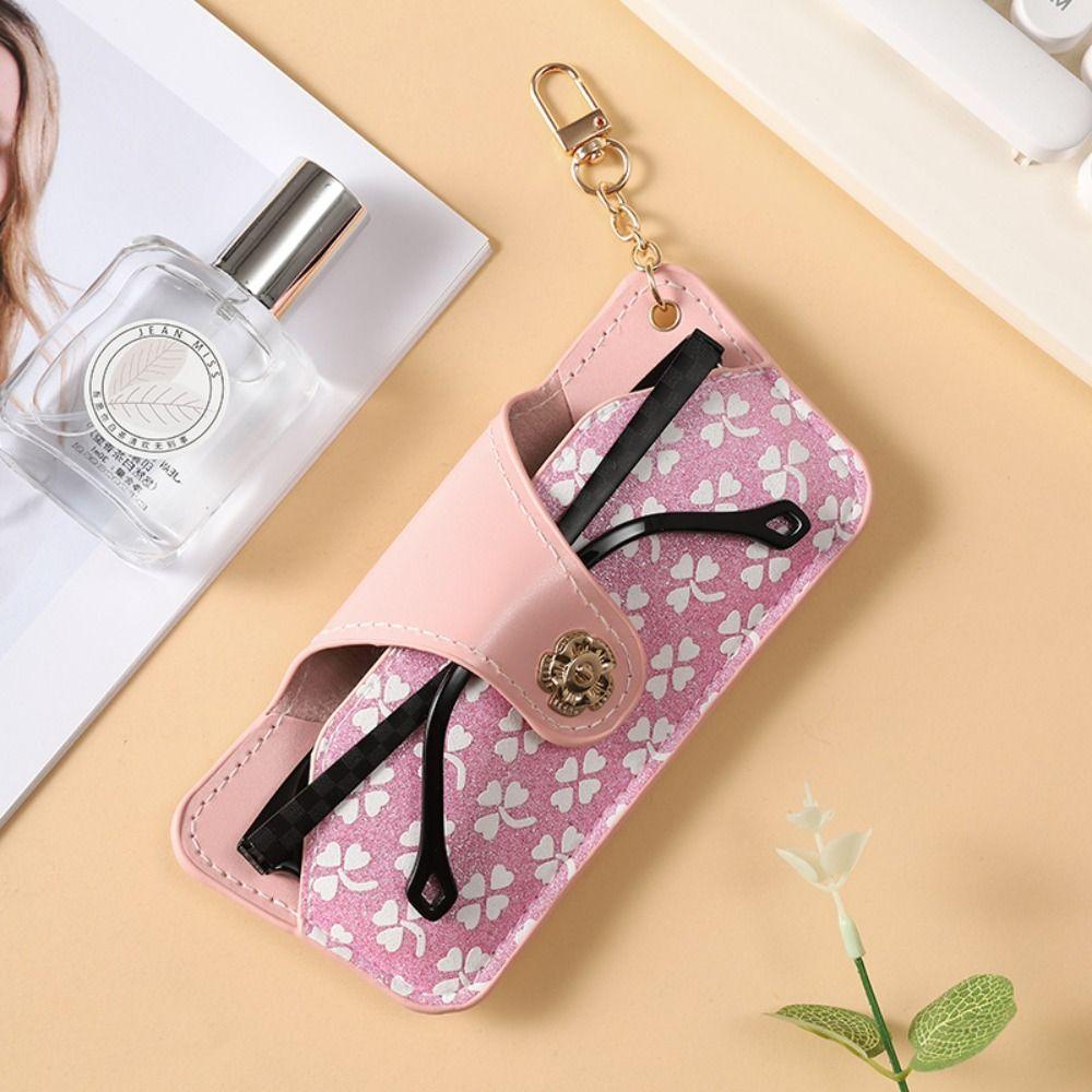 Glasses Holder Eyewear Storage Bag Buckle Glasses Box Fashion Sun Glasses Case  Female